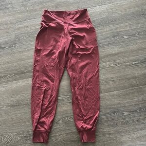 lululemon athletica align joggers Red size 6